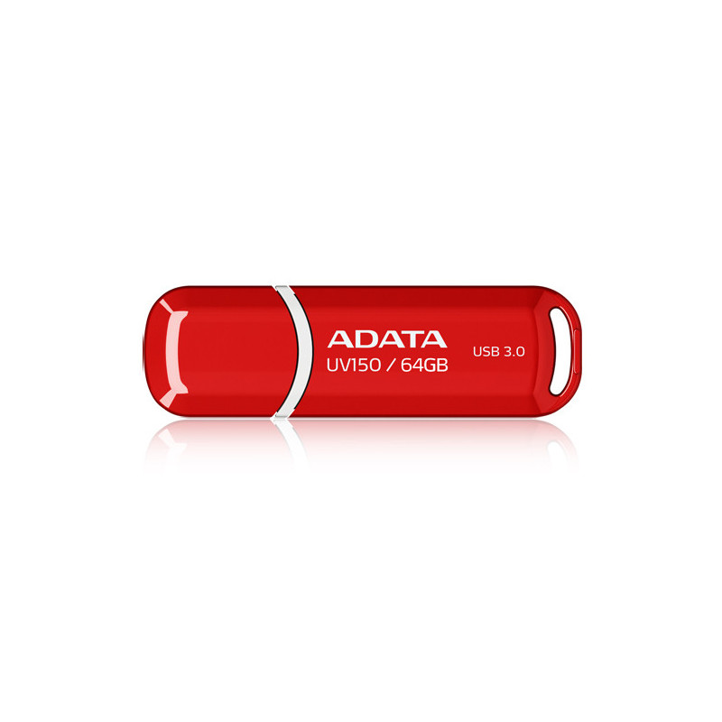 ADATA 64GB DashDrive UV150 lecteur USB flash 64 Go USB Type-A 3.2 Gen 1 (3.1 Gen 1) Rouge