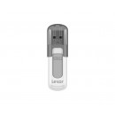 Lexar JumpDrive V100 lecteur USB flash 128 Go USB Type-A 3.2 Gen 1 (3.1 Gen 1) Gris, Blanc