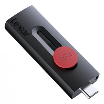 Lexar JumpDrive Dual Drive D300 lecteur USB flash 128 Go USB Type-A   USB Type-C 3.2 Gen 1 (3.1 Gen 1) Noir