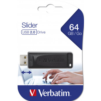 Verbatim Clé USB Slider (64 Go)