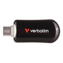 Verbatim 30224 lecteur USB flash 64 Go USB Type-C 3.2 Gen 1 (3.1 Gen 1) Noir