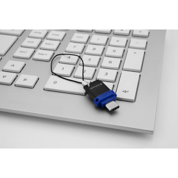 Verbatim Clé USB à double connectique de type C USB 3.0 32 Go