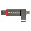 Verbatim Dual QuickStick lecteur USB flash 512 Go USB Type-A   USB Type-C 3.2 Gen 1 (3.1 Gen 1) Gris