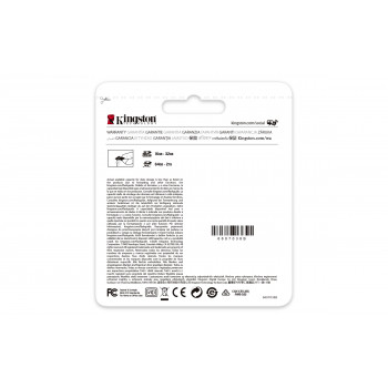 Kingston Technology Canvas Go! Plus Carte SDXC Canvas Go Plus 170R C10 UHS-I U3 V30 de 64 Go