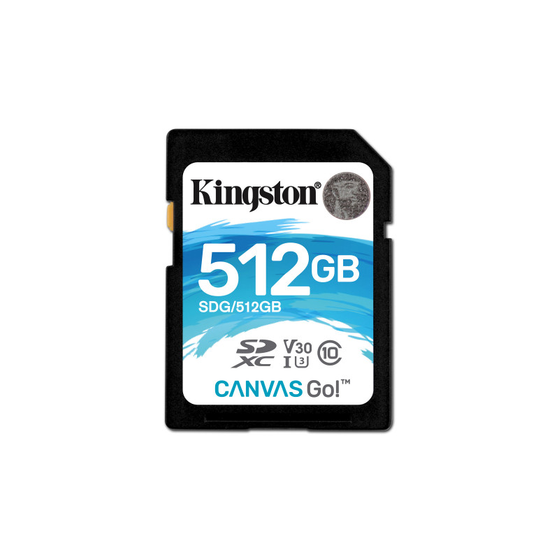 Kingston Technology Canvas Go! 512 Go SDXC UHS-I Classe 10