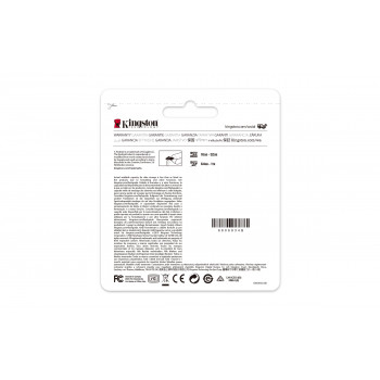 Kingston Technology Canvas Select Carte micSDXC Plus 100R A1 C10 de 64 Go + ADP