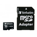 Verbatim Premium 64 Go MicroSDXC Classe 10