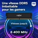 Crucial Pro CP2K32G60C40U5B module de mémoire 64 Go 2 x 32 Go DDR5