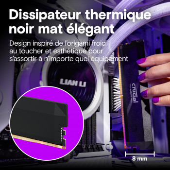 Crucial Pro CP2K32G60C40U5B module de mémoire 64 Go 2 x 32 Go DDR5