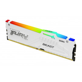 Kingston Technology FURY Beast 32 Go 5200 MT s DDR5 CL40 DIMM White RGB XMP