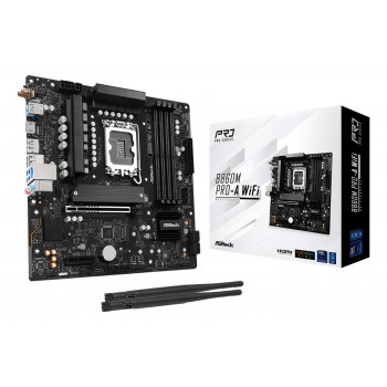 Asrock B860M Pro-A WiFi Intel B860 LGA 1851 (Socket V1) micro ATX