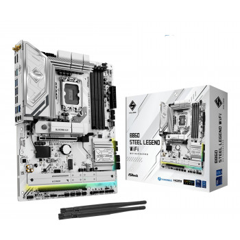 Asrock B860 Steel Legend WiFi Intel B860 LGA 1851 (Socket V1) ATX