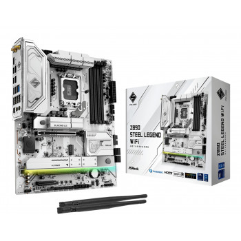 Asrock Z890 Steel Legend WiFi Intel Z890 LGA 1851 (Socket V1) ATX