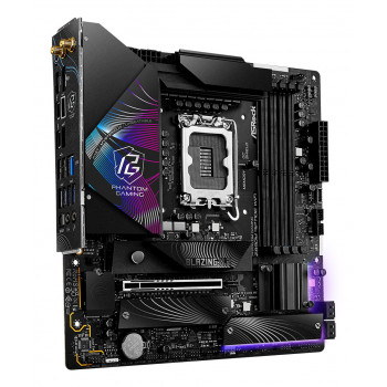 Asrock Phantom Gaming Z890M Riptide WiFi Intel Z890 LGA 1851 (Socket V1) micro ATX