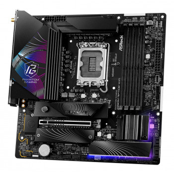 Asrock Phantom Gaming Z890M Riptide WiFi Intel Z890 LGA 1851 (Socket V1) micro ATX