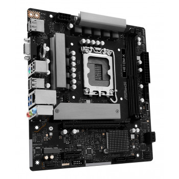 Asrock H810M-X Intel H810 LGA 1851 (Socket V1) micro ATX