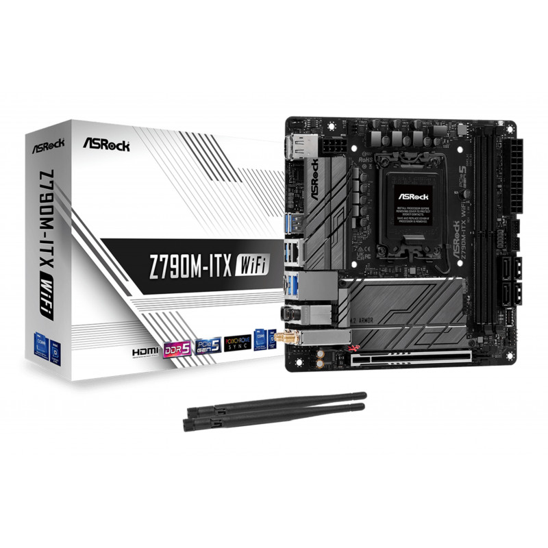 Asrock Z790M-ITX WiFi Intel Z790 LGA 1700 mini ITX