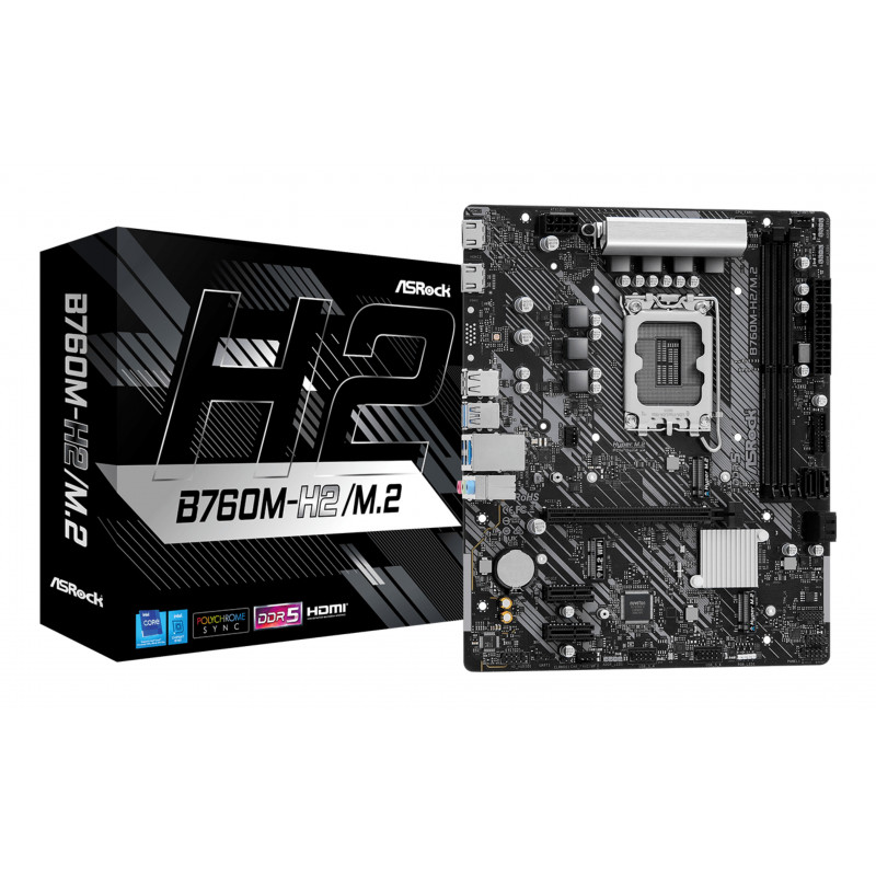 Asrock B760M-H2 M.2 Intel B760 LGA 1700 micro ATX
