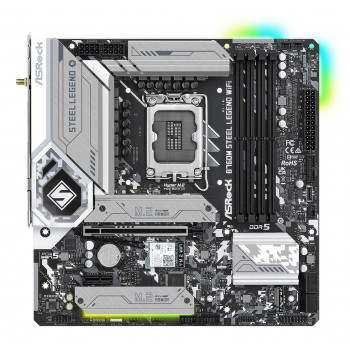 Asrock B760M Steel Legend WiFi Intel B760 LGA 1700 micro ATX