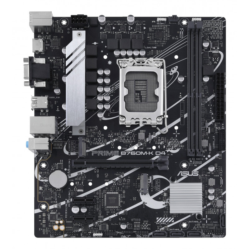 ASUS PRIME B760M-K D4 Intel B760 LGA 1700 micro ATX
