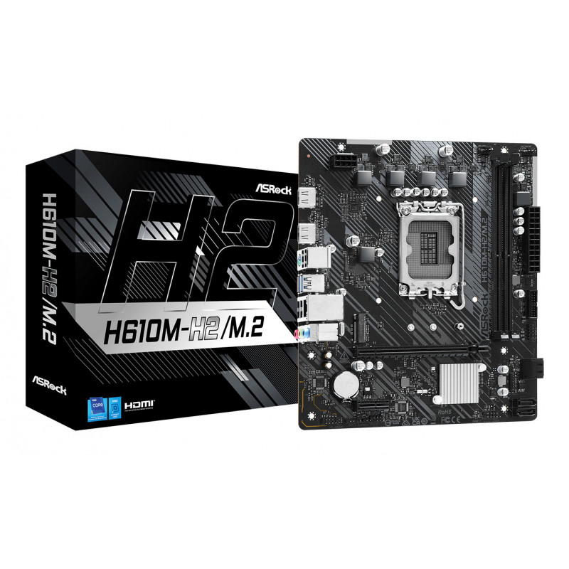 Asrock H610M-H2 M.2 Intel H610 LGA 1700 micro ATX