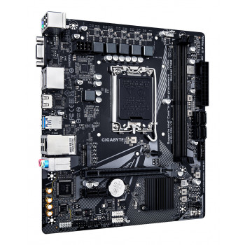 GIGABYTE H610M S2H V2 Carte mère - Prend en charge les processeurs Intel Core 14e génération, VRM numérique hybride 4+1+1