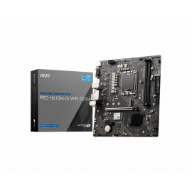 MSI PRO H610M-G WIFI DDR4 carte mère Intel H610 LGA 1700 micro ATX