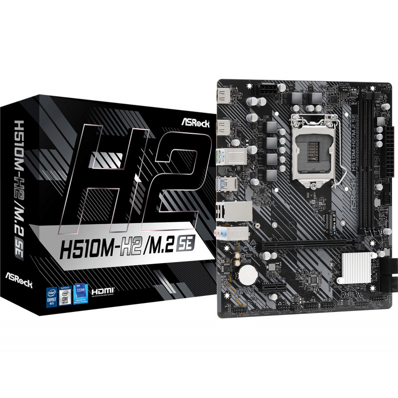 Asrock H510M-H2 M.2 SE Intel H470 LGA 1200 (Socket H5) micro ATX