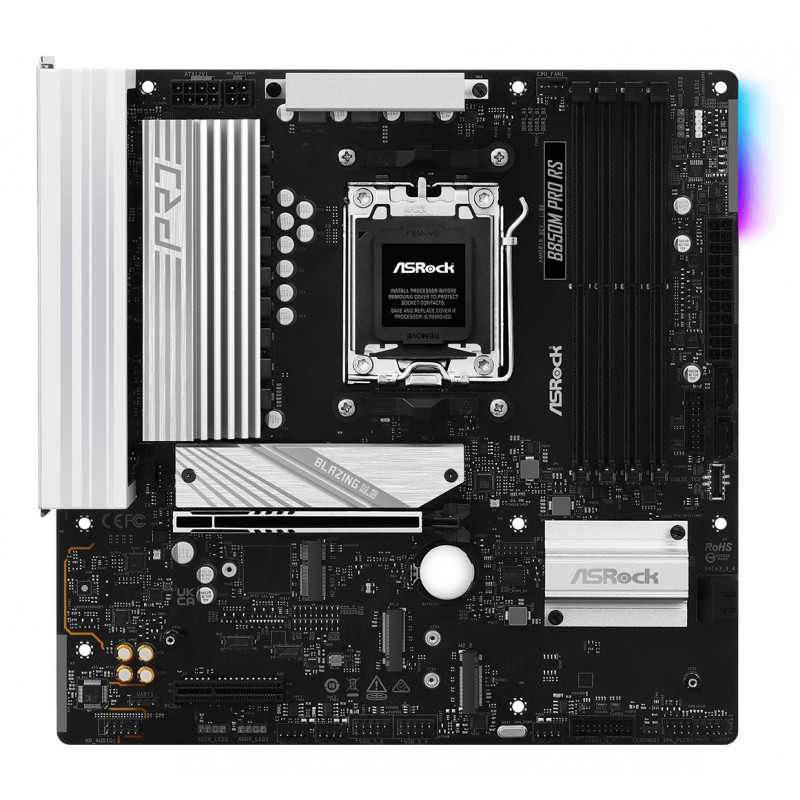 Asrock B850M Pro RS AMD B850 Emplacement AM5 micro ATX