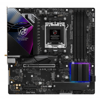 Asrock Phantom Gaming B850M Riptide WiFi AMD B850 Emplacement AM5 micro ATX
