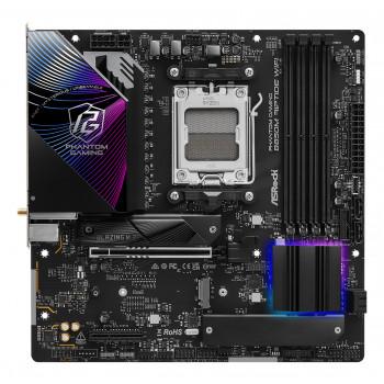 Asrock Phantom Gaming B850M Riptide WiFi AMD B850 Emplacement AM5 micro ATX
