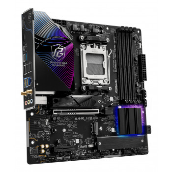 Asrock Phantom Gaming B850M Riptide WiFi AMD B850 Emplacement AM5 micro ATX