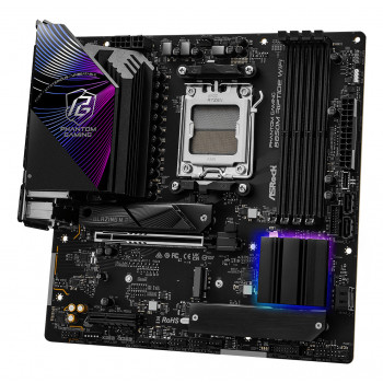 Asrock Phantom Gaming B850M Riptide WiFi AMD B850 Emplacement AM5 micro ATX