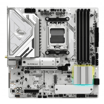 Asrock B850M Steel Legend WiFi AMD B850 Emplacement AM5 micro ATX