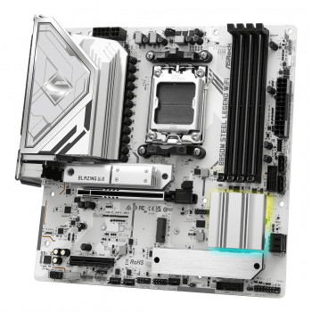 Asrock B850M Steel Legend WiFi AMD B850 Emplacement AM5 micro ATX