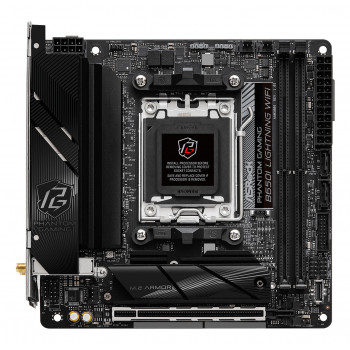 Asrock B650I Lightning WiFi AMD B650 Emplacement AM5 mini ITX