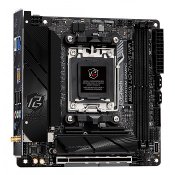 Asrock B650I Lightning WiFi AMD B650 Emplacement AM5 mini ITX