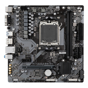 GIGABYTE B650M S2H Carte mère - AMD Ryzen série 9000, VRM 5+2+2 phases, jusqu'à 6400 MHz DDR5 (OC), 1xPCIe 4.0 M.2, LAN GbE,