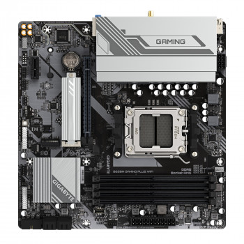 GIGABYTE B650M GAMING PLUS WIFI Carte mère - Processeurs AMD Ryzen 9000, VRM 5+2+2 phases, jusqu'à 8000 MHz DDR5, 2xPCIe 4.0