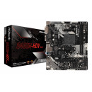 Asrock B450M-HDV R4.0 AMD B450 Emplacement AM4 micro ATX