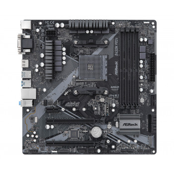 Asrock B450M Pro4 R2.0 AMD B450 Emplacement AM4 micro ATX