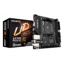 GIGABYTE A520I AC Carte Mère - Prend en charge les processeurs AMD Ryzen 5000 Series AM4, 6 phases VRM numériques, jusqu'à