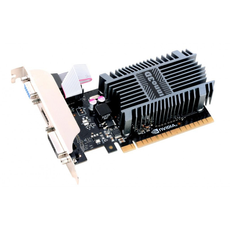 INNO3D GT 710 SDDR3 LP NVIDIA GeForce GT 710 2 Go GDDR3
