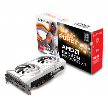 Sapphire PURE AMD Radeon RX 9060 XT GPU 16 Go GDDR6