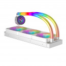 1STPLAYER MT(IS)-360-WH système de refroidissement d’ordinateur Processeur Refroidisseur de liquide tout-en-un 12 cm Blanc