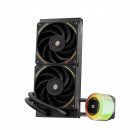 1STPLAYER CC-240-BK système de refroidissement d’ordinateur Processeur Refroidisseur de liquide tout-en-un 12 cm Noir