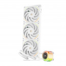 1STPLAYER CC-360-WH système de refroidissement d’ordinateur Processeur Refroidisseur de liquide tout-en-un 12 cm Blanc