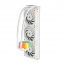 1STPLAYER CC-360-WH système de refroidissement d’ordinateur Processeur Refroidisseur de liquide tout-en-un 12 cm Blanc