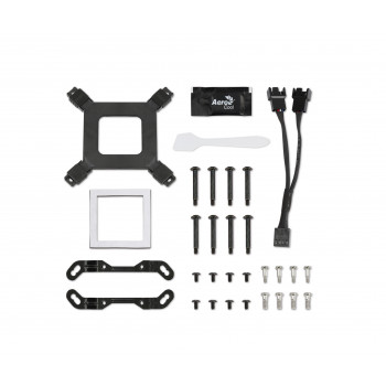 Aerocool Mirage L240 Processeur Refroidisseur de liquide tout-en-un Blanc 1 pièce(s)