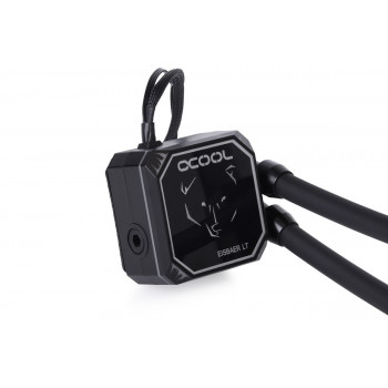 Alphacool Eisbaer Aurora LT240 Processeur Refroidisseur de liquide tout-en-un 12 cm Noir 1 pièce(s)